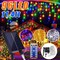 Kitcheniva Solar LED Hanging Icicle Curtain String Lights Christmas Decor